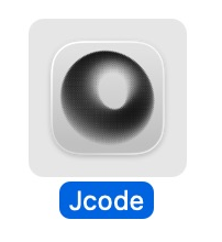 Open the installed Jcode app in Applications.